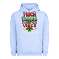 Pigment Grape Ice thick thighs christmas vibes Urban Hoodie - BarkalooDesign