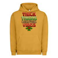 Pigment Peanut Butter thick thighs christmas vibes Urban Hoodie - BarkalooDesign