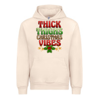 Sandshell thick thighs christmas vibes Urban Hoodie - BarkalooDesign