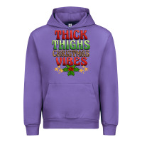 Tulip thick thighs christmas vibes Urban Hoodie - BarkalooDesign