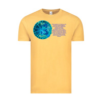 Vintage Mustard Aquarius Sign Zodiac Astrology Horoscope T-shirt Vintage Tee - artisFamous