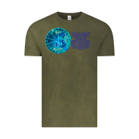 Vintage Olive Aquarius Sign Zodiac Astrology Horoscope T-shirt Vintage Tee - artisFamous