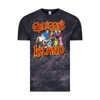 Cloud Black gilligan island Vintage Tee - artisFamous