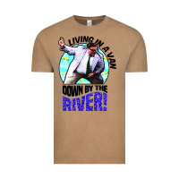 Vintage Coffee chris farley   matt foley nostalgia Vintage Tee - artisFamous