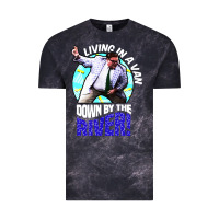 Cloud Black chris farley   matt foley nostalgia Vintage Tee - artisFamous