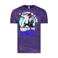 Cloud Purple chris farley   matt foley nostalgia Vintage Tee - artisFamous