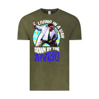 Vintage Olive chris farley   matt foley nostalgia Vintage Tee - artisFamous