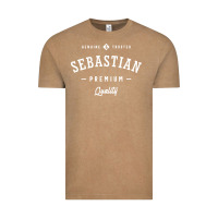 Vintage Coffee Sebastian Personalized Name Mens Birthday Vintage Tee - artisFamous
