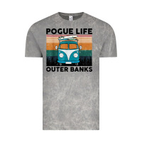 Cloud Rock pogue life outer banks retro vintage Vintage Tee - artisFamous