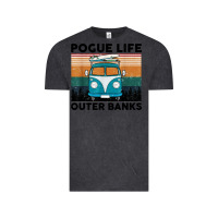 Vintage Black pogue life outer banks retro vintage Vintage Tee - artisFamous