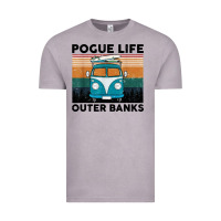 Vintage Zinc pogue life outer banks retro vintage Vintage Tee - artisFamous