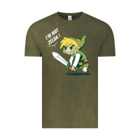 Vintage Olive i’m not zelda Vintage Tee - artisFamous