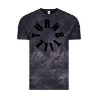 Cloud Black TURNSTILE BLACK ON WHITE Vintage Tee - artisFamous