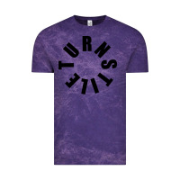 Cloud Purple TURNSTILE BLACK ON WHITE Vintage Tee - artisFamous