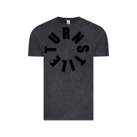 Vintage Black TURNSTILE BLACK ON WHITE Vintage Tee - artisFamous
