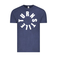 Turnstile White On Black. Vintage Tee | Teevron