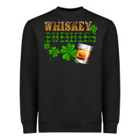 Black St. Patrick's Day whiskey business Heavyweight Sweatshirt - OliviaCreatesArt