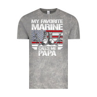 Cloud Rock marine papa, gifts my favorite marine calls me pa pa military mother Vintage Tee - artisFamous