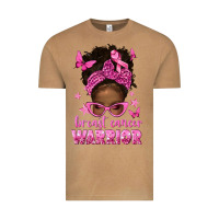 Vintage Camel afro messy bun breast cancer warrior Vintage Tee - texasbilliewilder