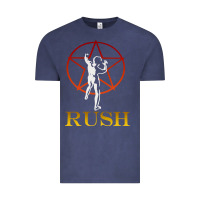 Vintage Denim rush vintage starman unisex Vintage Tee - artisFamous