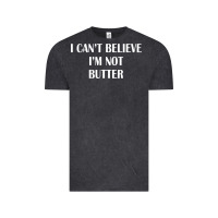 Vintage Black i cant believe im not butter Vintage Tee - artisFamous