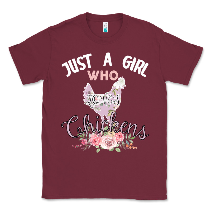 Just A Girl Who Loves Chickens Classic Tee by Bettercallsaul | Teevron