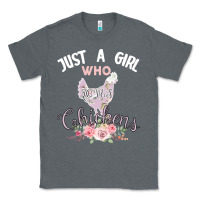 Charcoal Heather Just a girl who loves chickens Classic Tee - Bettercallsaul