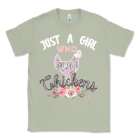 Matcha Just a girl who loves chickens Classic Tee - Bettercallsaul
