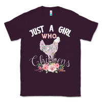 Plum Just a girl who loves chickens Classic Tee - Bettercallsaul