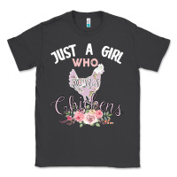 Smoke Just a girl who loves chickens Classic Tee - Bettercallsaul
