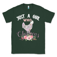 Sports Green Just a girl who loves chickens Classic Tee - Bettercallsaul