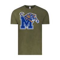 Vintage Olive the memphis athletic teams tigers Vintage Tee - artisFamous