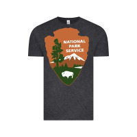 Vintage Black national park service Vintage Tee - artisFamous