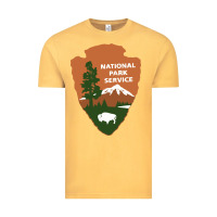 Vintage Mustard national park service Vintage Tee - artisFamous