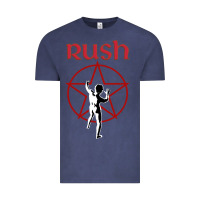 Vintage Denim starman music rush Vintage Tee - artisFamous