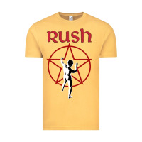Vintage Mustard starman music rush Vintage Tee - artisFamous