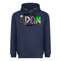 Navy adon Heavyweight Hoodie - CowhideDigitalArt