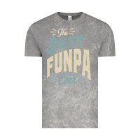 Cloud Rock The Best Funpa Ever - Mens Funny Dad and Grandpa Vintage Tee - artisFamous