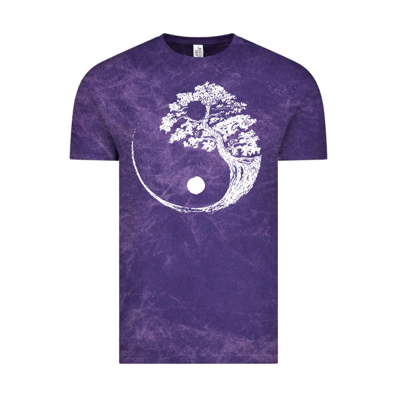 Yin Yang Bonsai Tree Vintage Tee by artisFamous | Teevron