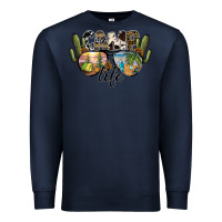 Navy camp life Premium Sweatshirt - SublimationCraftShop