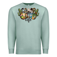 Seafoam camp life Premium Sweatshirt - SublimationCraftShop