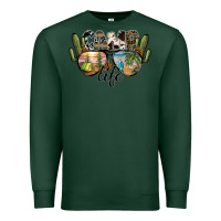 Sports Green camp life Premium Sweatshirt - SublimationCraftShop