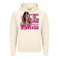 Vintage Artic i fought for my life and i won afro woman Vintage Hoodie - NancyCooperArtShop