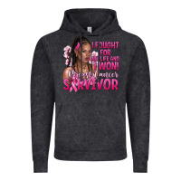 Vintage Black i fought for my life and i won afro woman Vintage Hoodie - NancyCooperArtShop