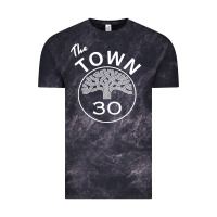 Cloud Black golden state the town Vintage Tee - artisFamous