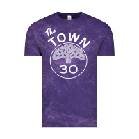 Cloud Purple golden state the town Vintage Tee - artisFamous