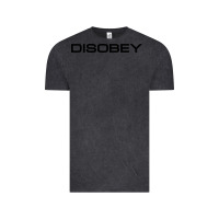 Vintage Black disobey   t shirt Vintage Tee - artisFamous