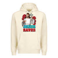 Sandshell Jesus Saves Premium Hoodie - BundleAndBundleShop