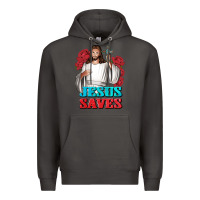 Smoke Jesus Saves Premium Hoodie - BundleAndBundleShop