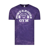 Cloud Purple power house gym fitness Vintage Tee - artisFamous